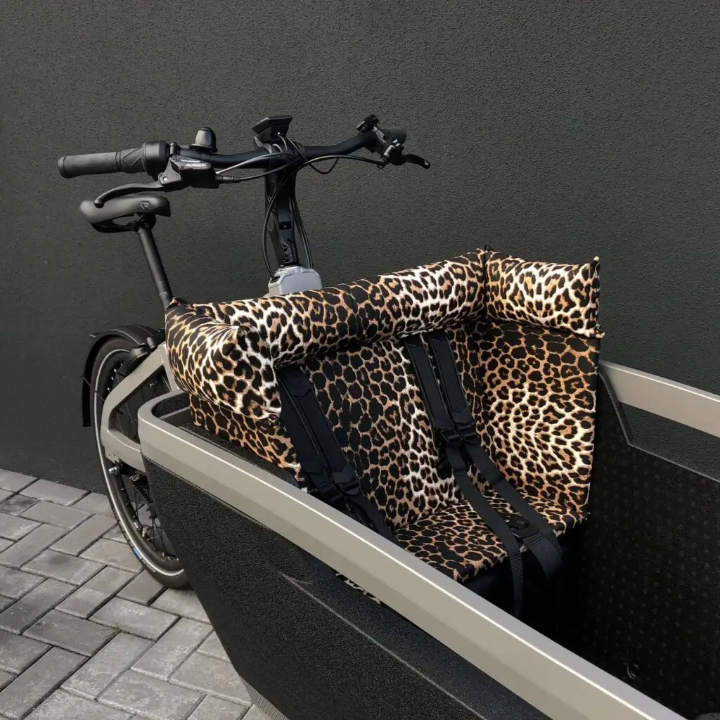 Bakfiets kussen Lovens Leopard