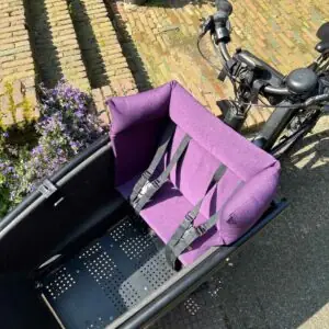 Bakfiets kussen Urban Arrow Paars