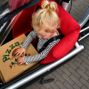 Bakfiets kussen Urban Arrow Rood