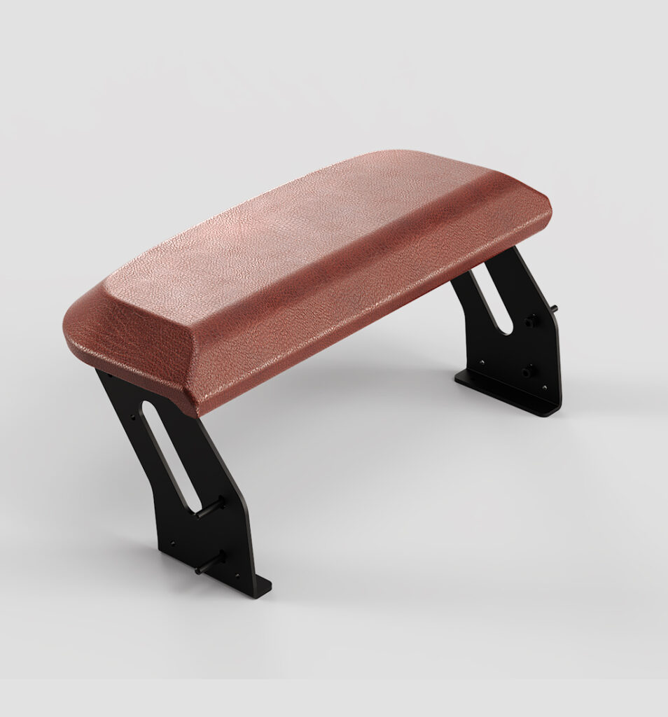 Lovens Voorbankje met gordel Bruin Explorer 2